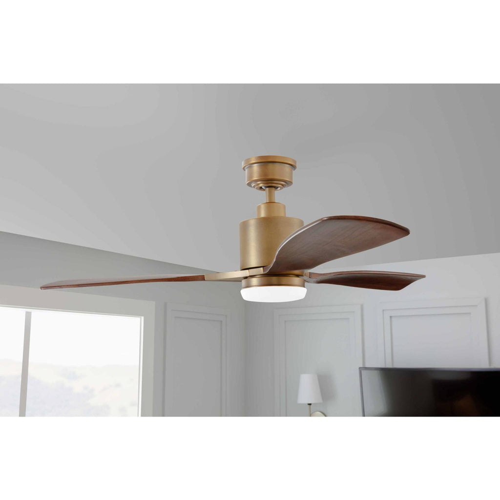 Antique Pewter LED Ceiling Fan T949051