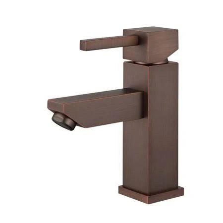Single Hole Bathroom Faucet with Drain Assembly I55628