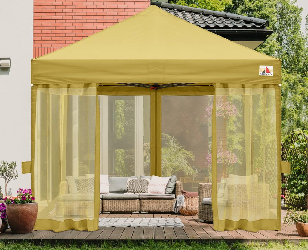 10x10 Pop Up Gazebo Tent with Netting Walls P138