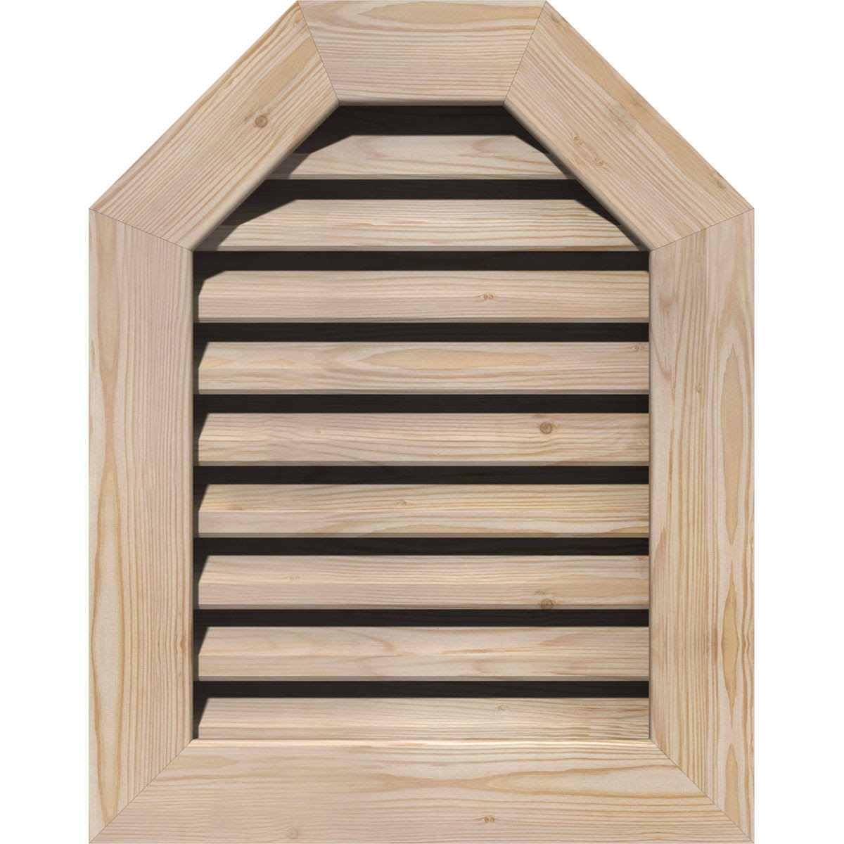 Octagonal Top Gable Vent F82209