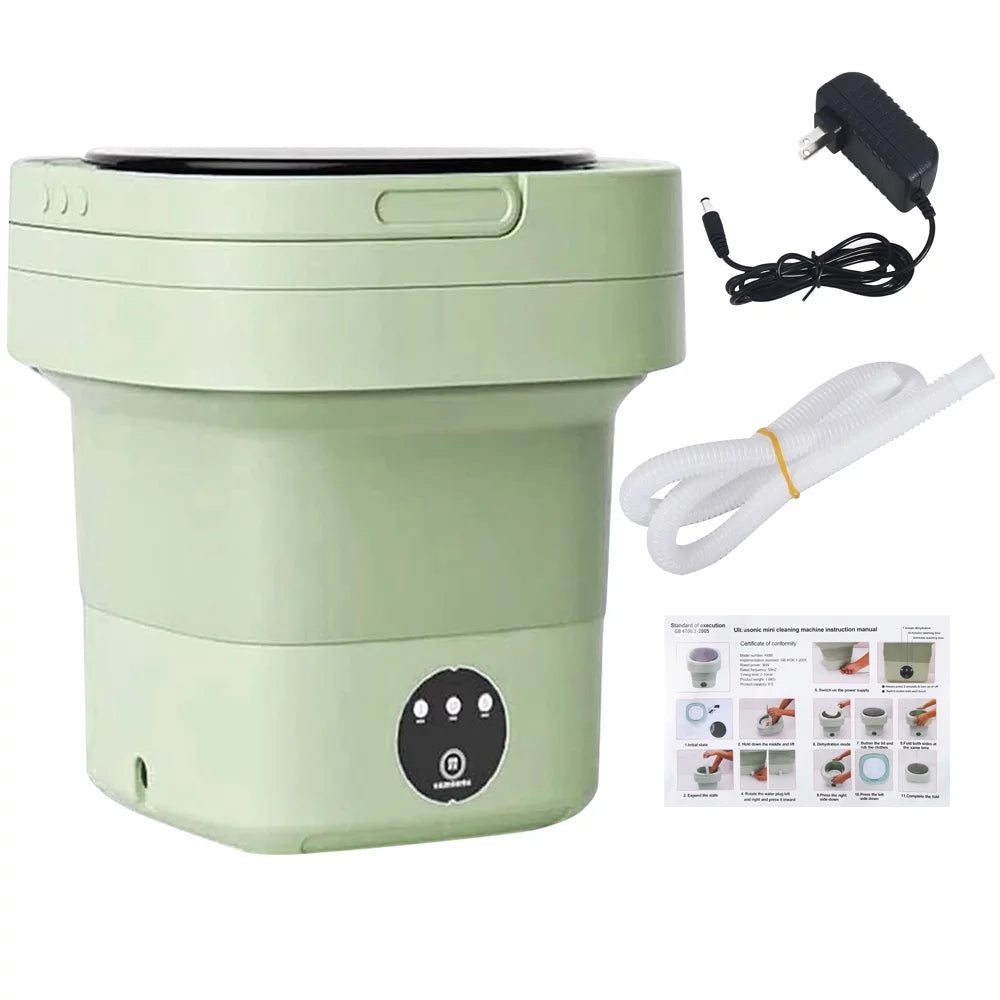Portable Washing Machine Green Y431673