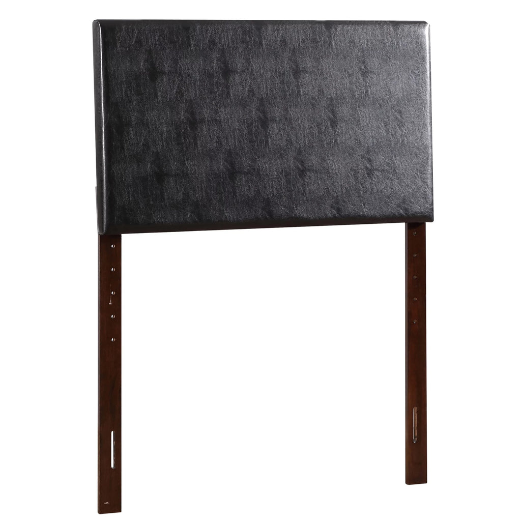 Black Twin Adjustable Headboard R31910