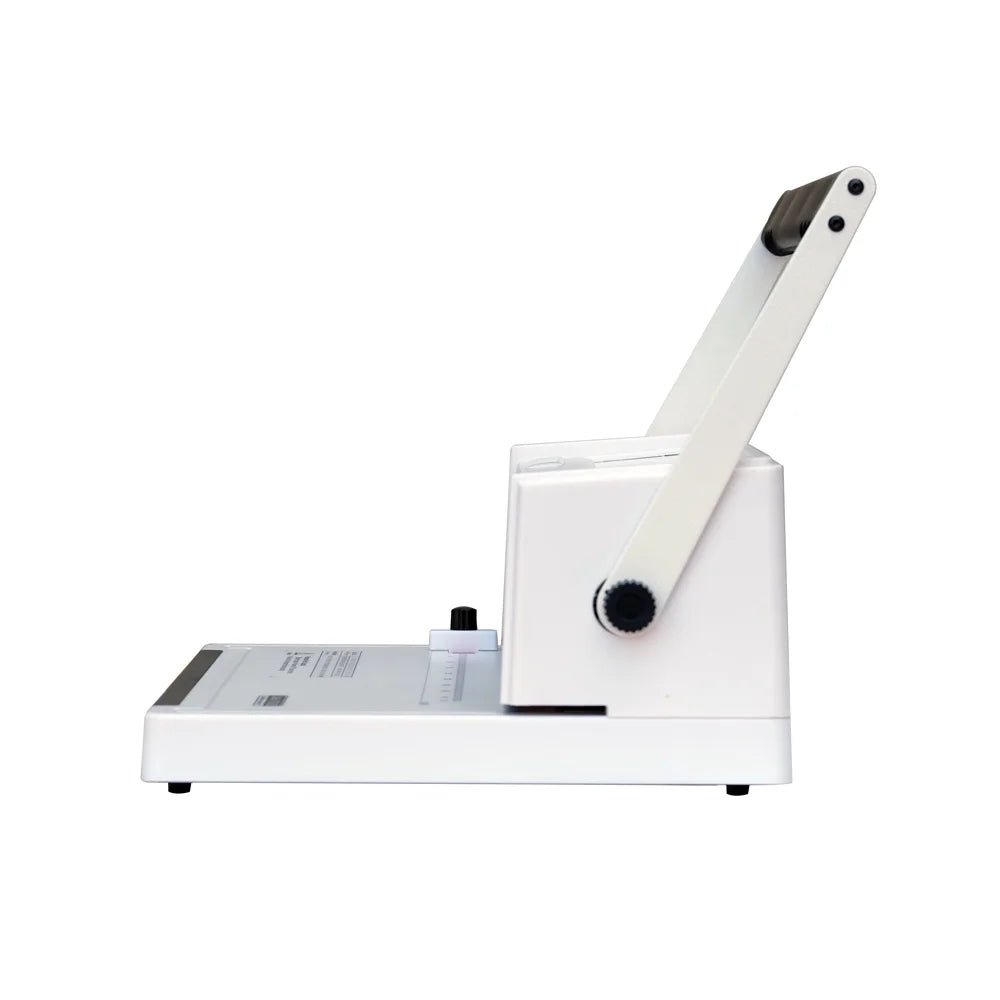 Spiral Coil Binding Machine, Manual Punch, 43 Round Holes, 4:1 Pitch J4914