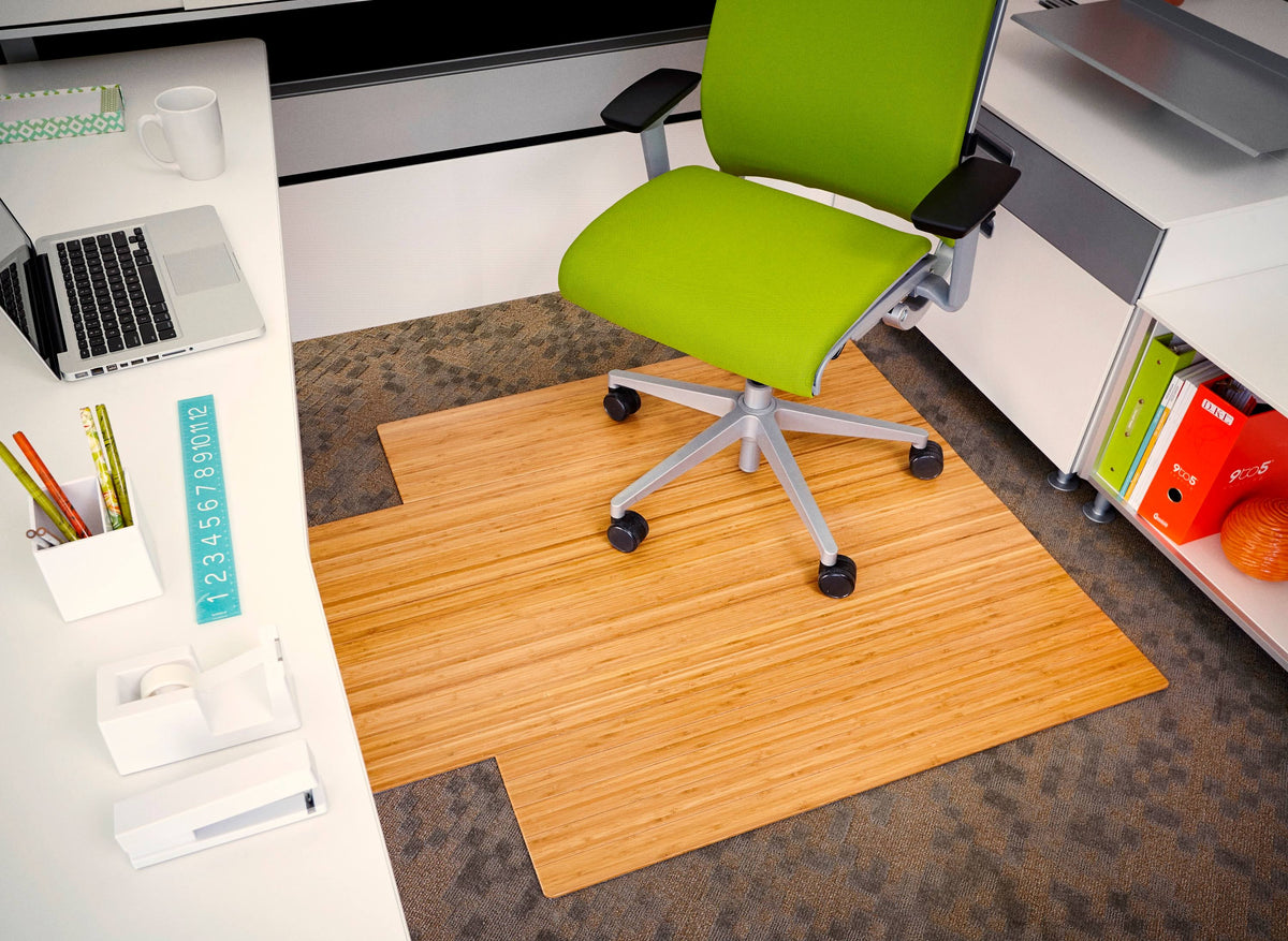 Bamboo Roll-Up Chairmat C74715