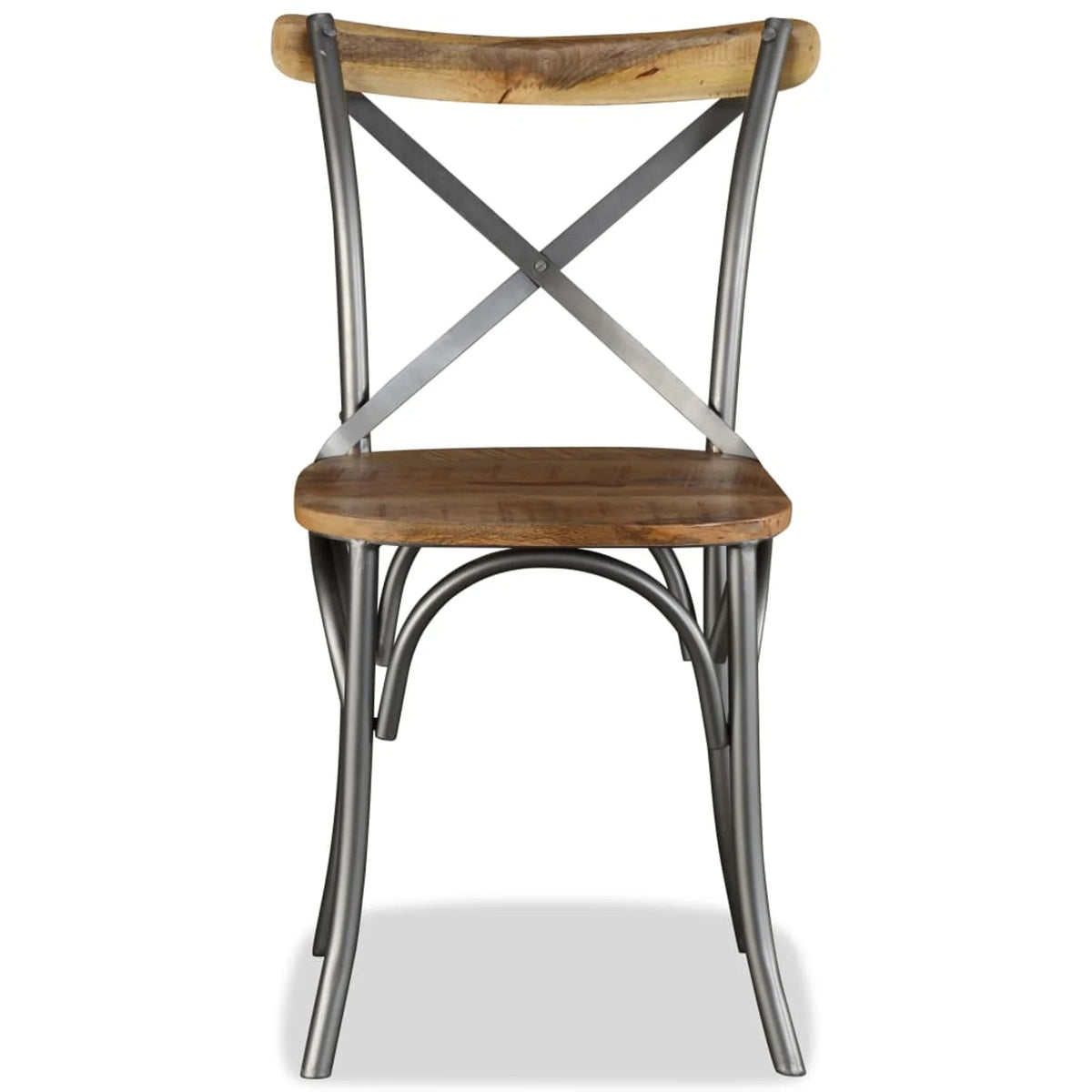 2 Piece Mango Wood Dining Chairs B669